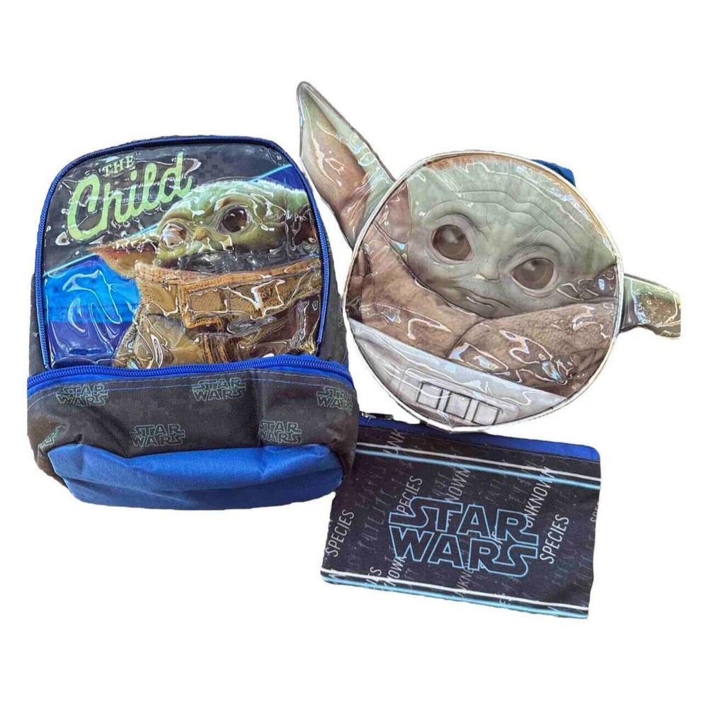 Grogu The Child Baby Yoda Star Wars Mandalorian Insulated Zipper Lunchbox
